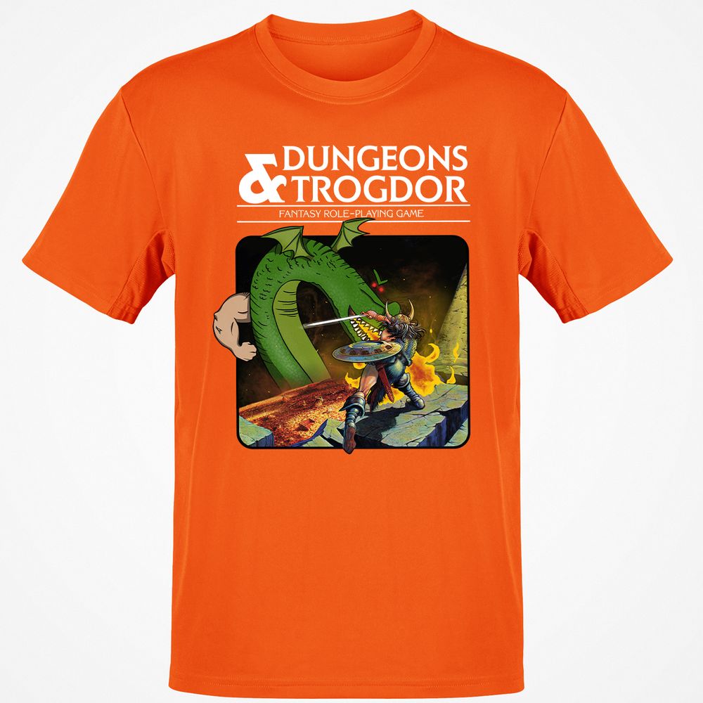 Trogdor Classic Unisex T-Shirt - Orange - 8