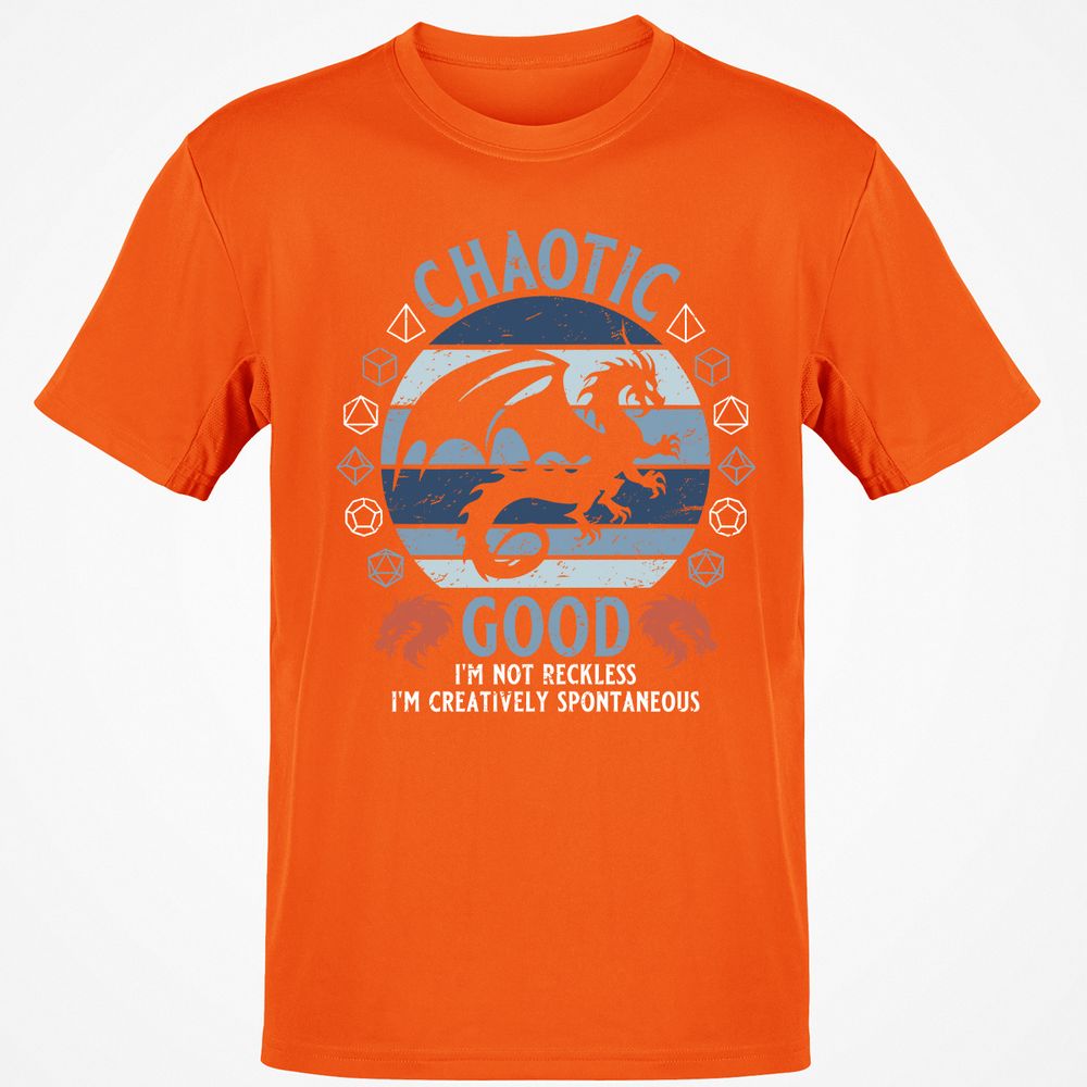 Chaotic Good 2 Classic Unisex T-Shirt - Orange - 8