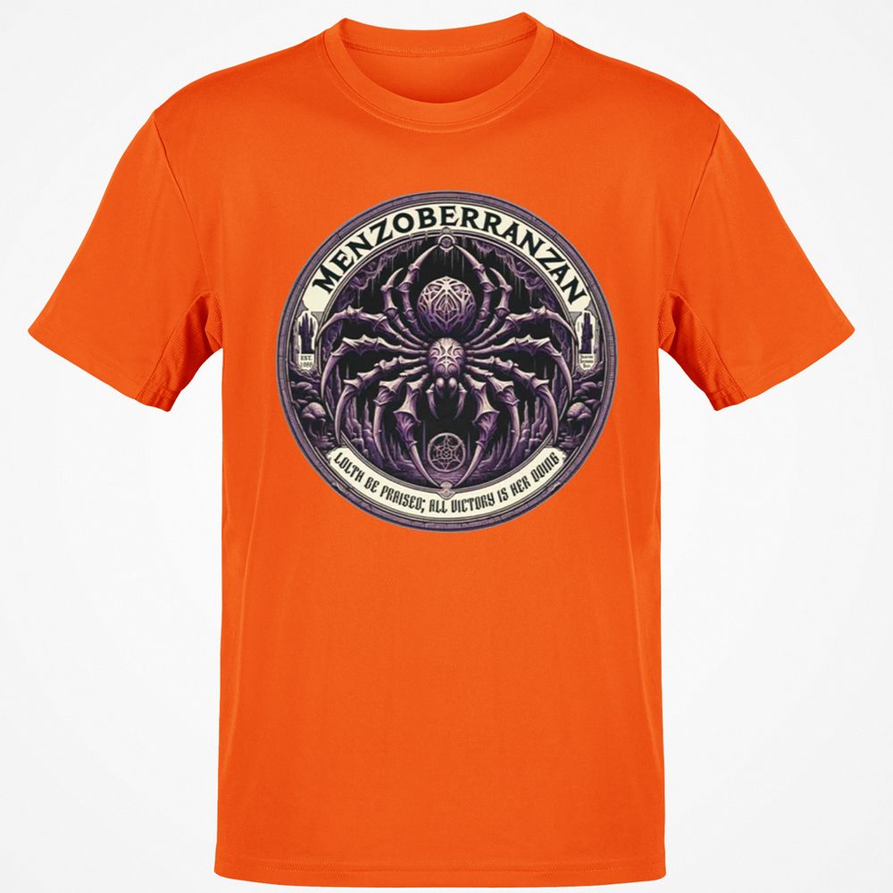 Menzoberranzan Lolth Be Praised Classic Unisex T-Shirt - Orange - 8