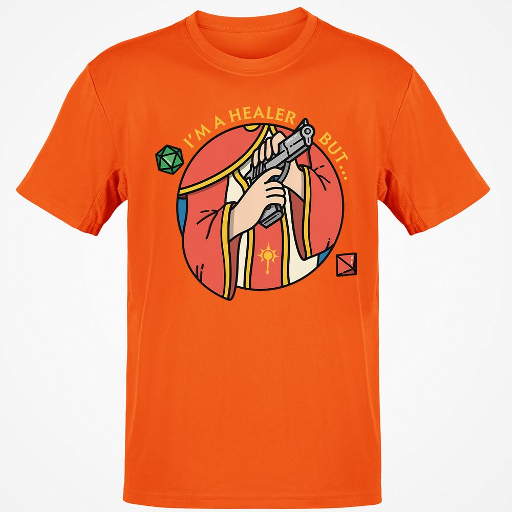 I'm A Healer But Classic Unisex T-Shirt - Orange - 8