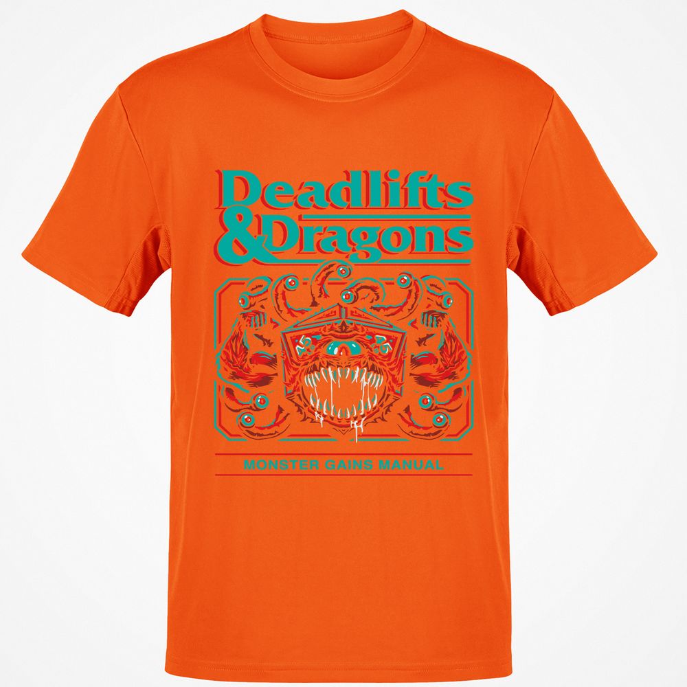 Deadlifts & Dragons Beholder - Orange - 8