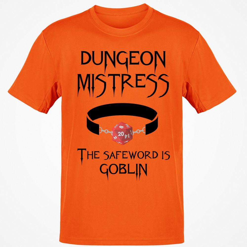 Dungeon Mistress Classic Unisex T-Shirt - Orange - 8