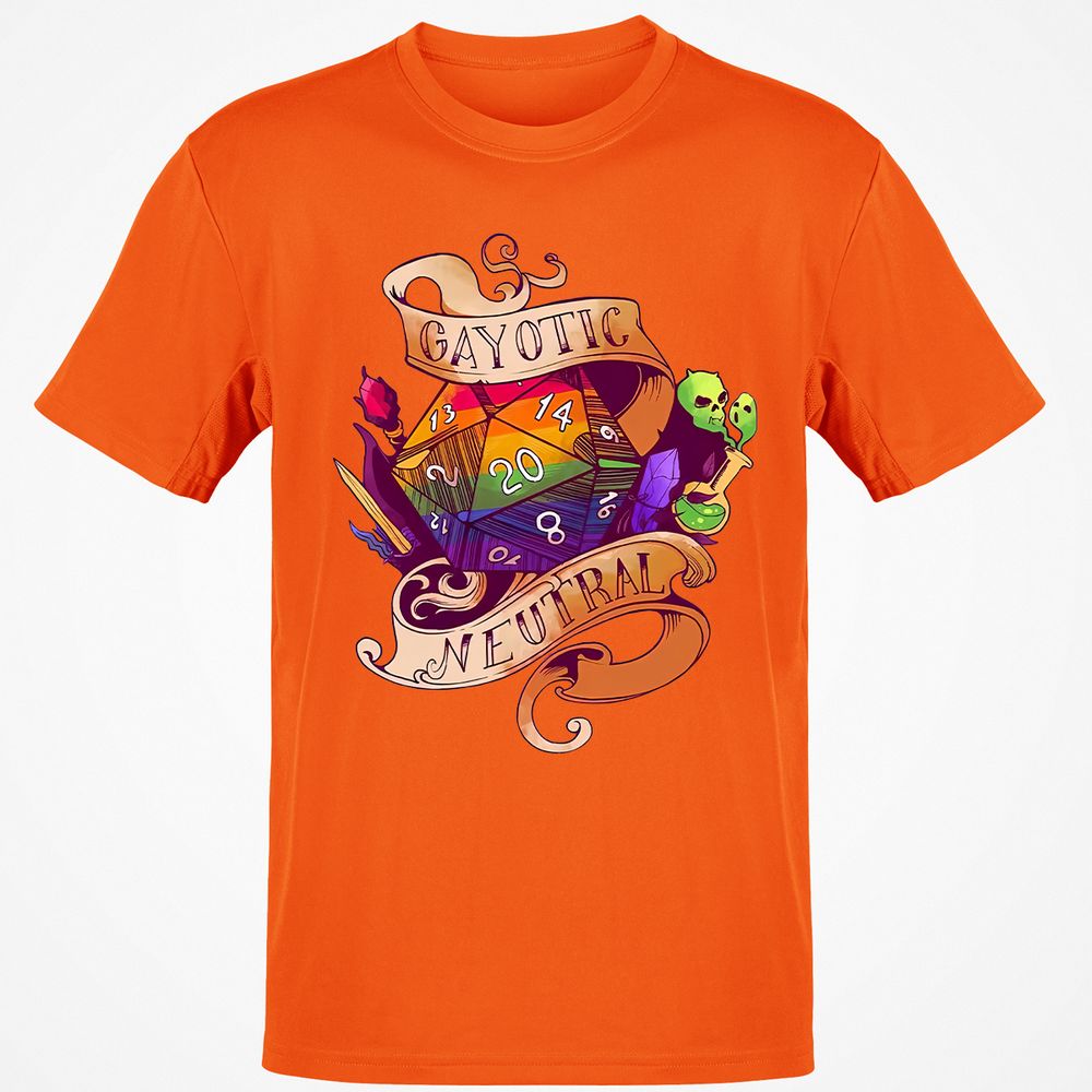Gayotic Neutral Classic Unisex T-Shirt - Orange - 8