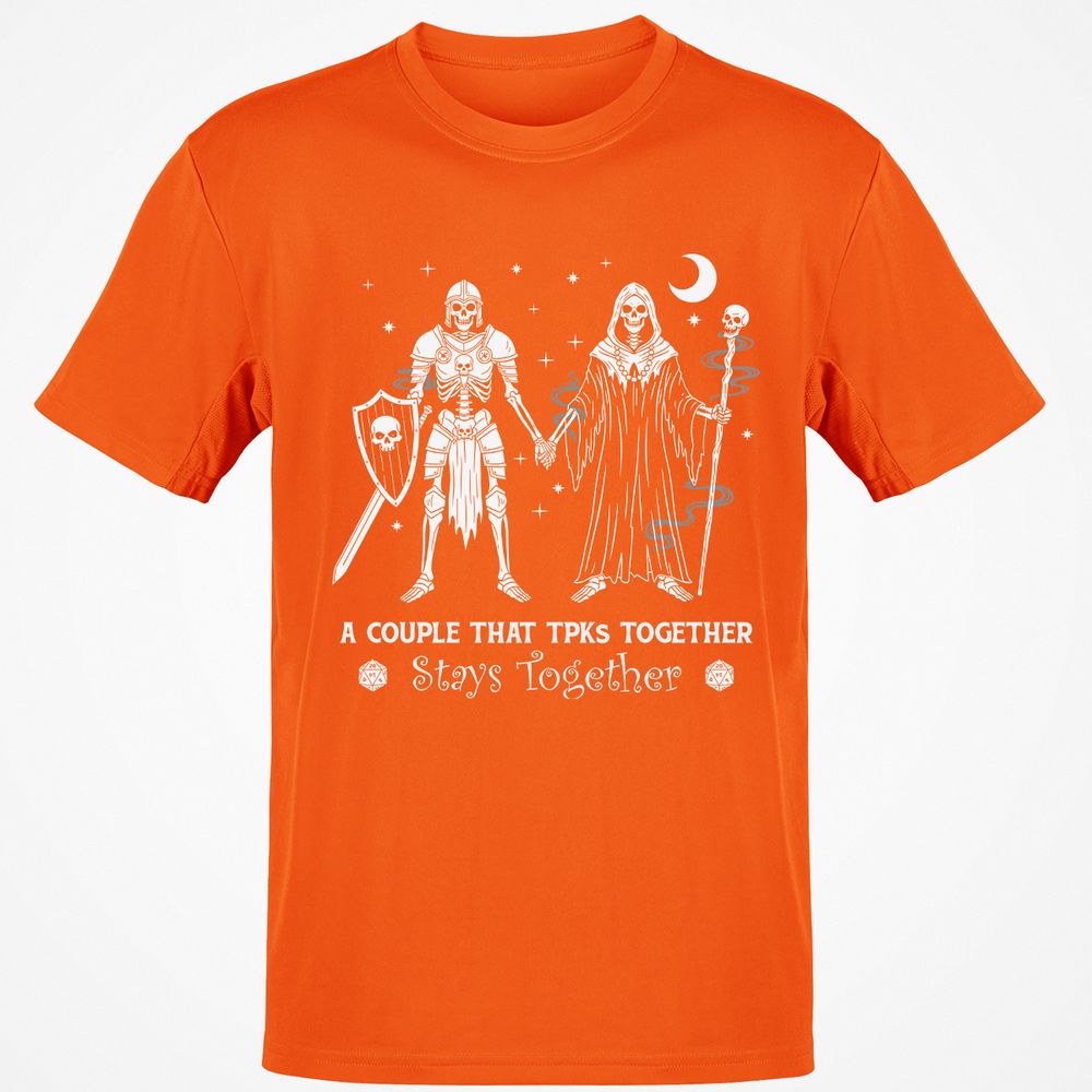 TPK Love – Skeleton Couple - Orange - 8