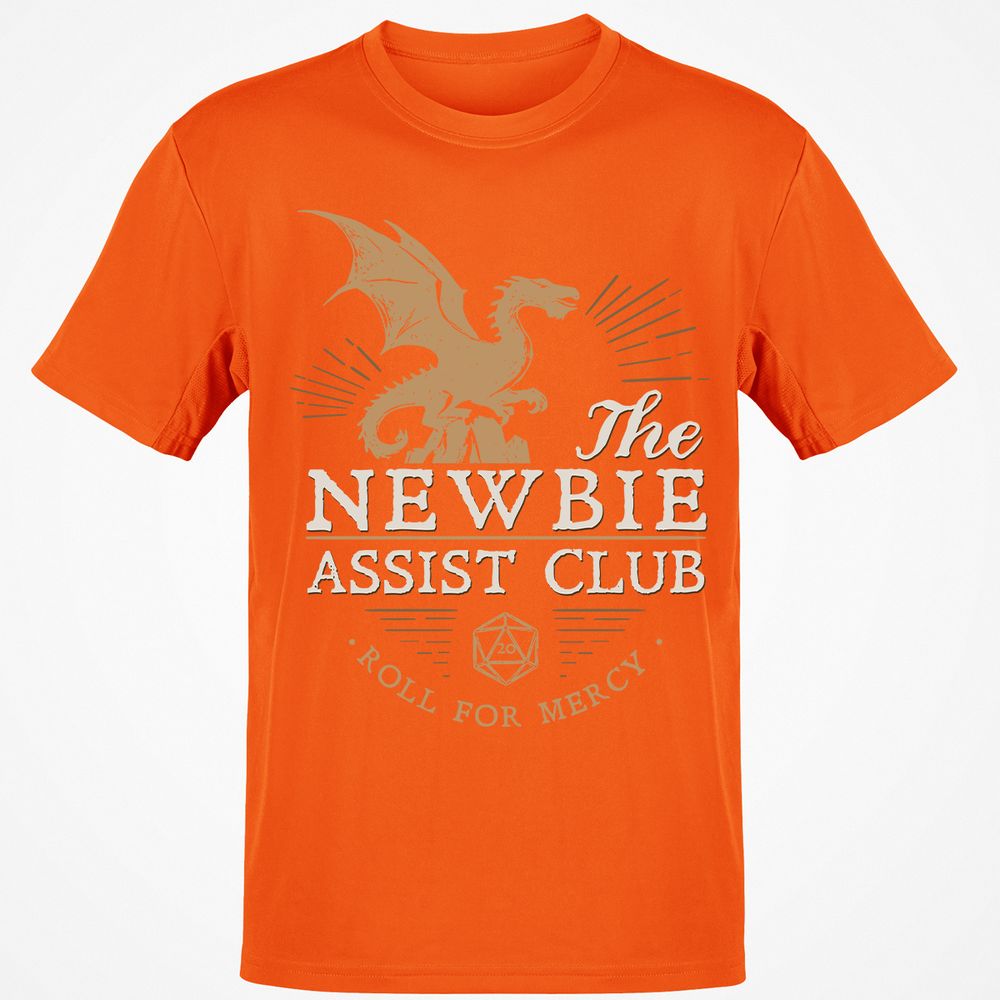 The Newbie Assist Club Classic Unisex T-Shirt - Orange - 8