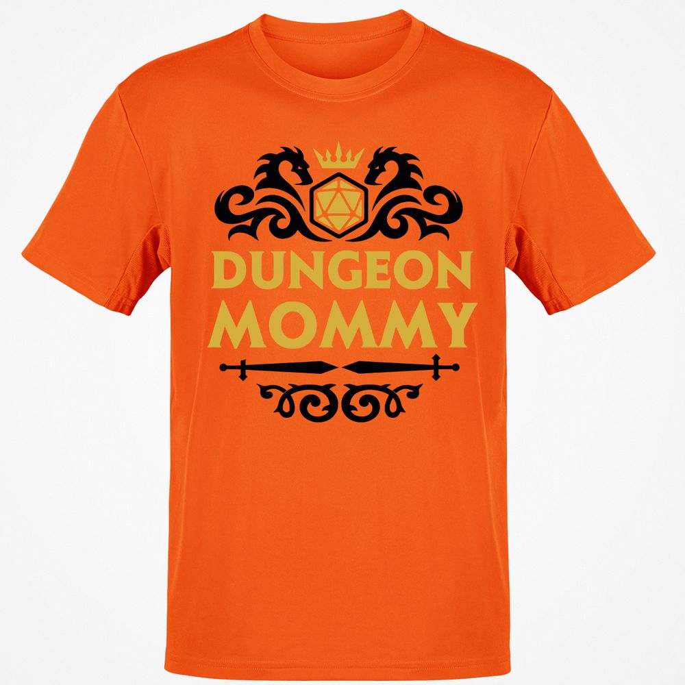 Dungeon Mommy Classic Unisex T-Shirt - Orange - 8