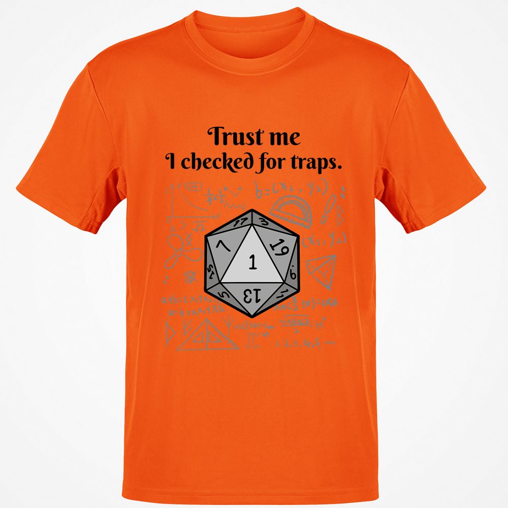 Trust me, I checked for traps. - Orange - 8