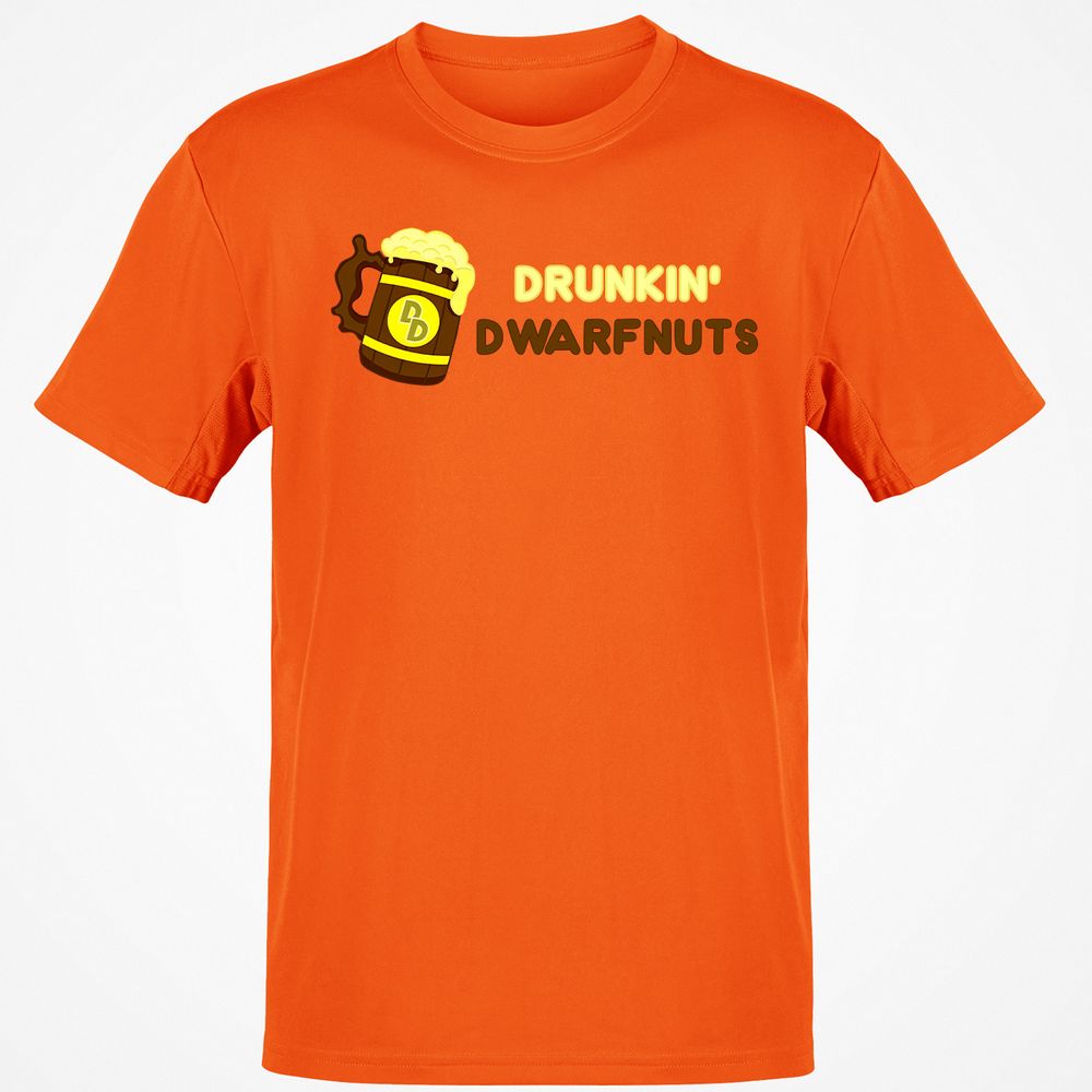 Drunkin' Dwartnuts Classic Unisex T-Shirt - Orange - 8