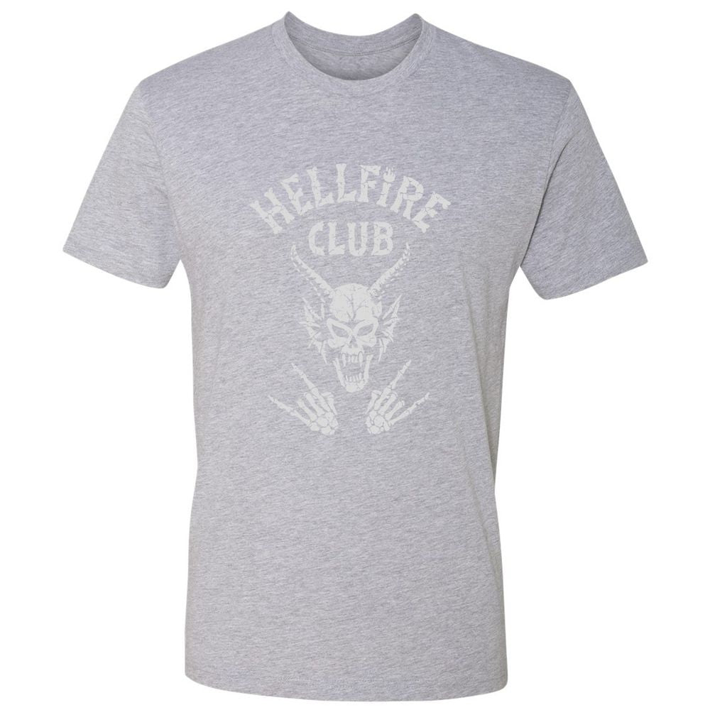 Hellfire Club Premium Unisex T-Shirt - Heather Grey - 9