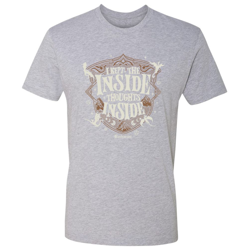 Barbarian I Kept The Inside Thoughts Inside - Heather Grey - 9