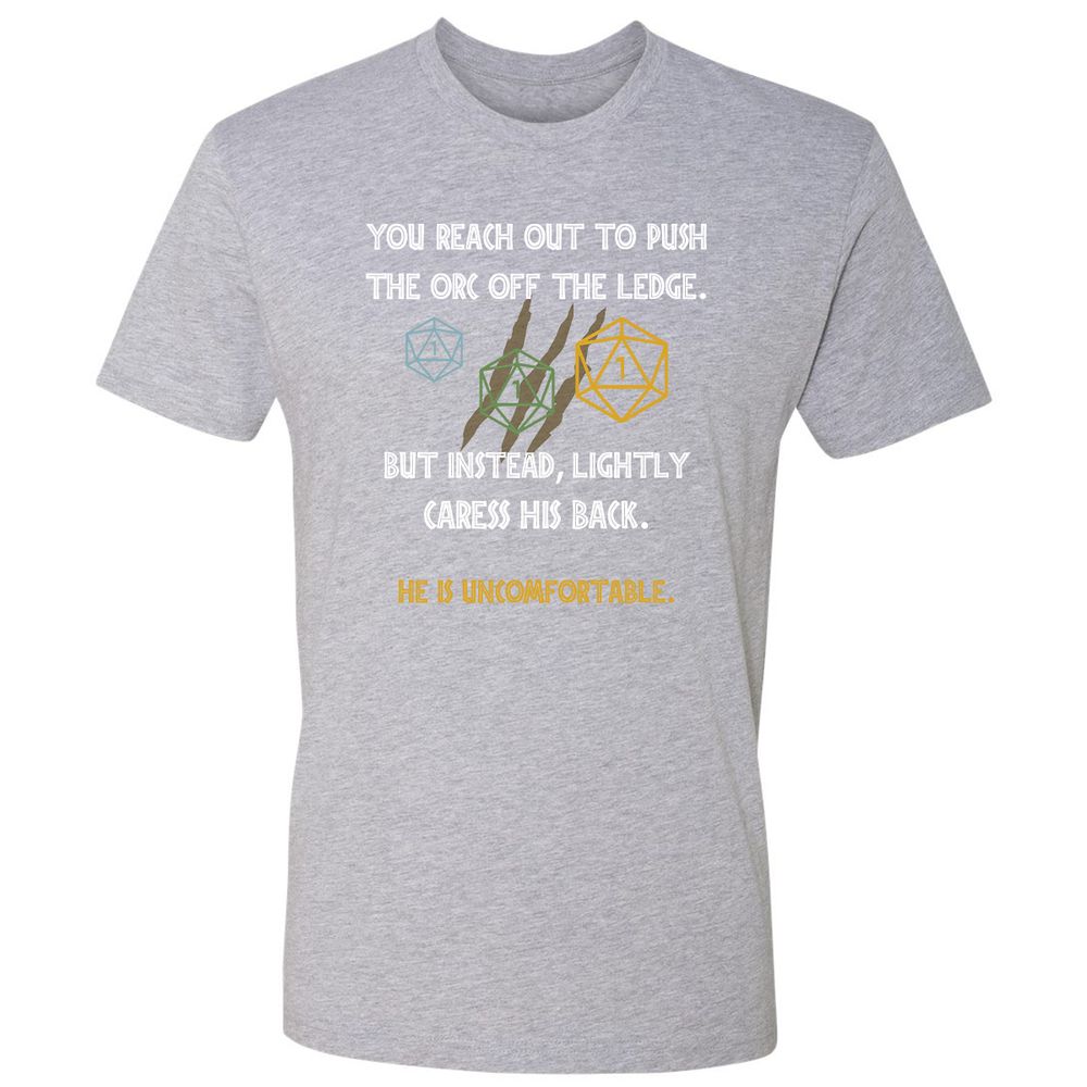 YOU REACH OUT TO PUSH Premium Unisex T-Shirt - Heather Grey - 9