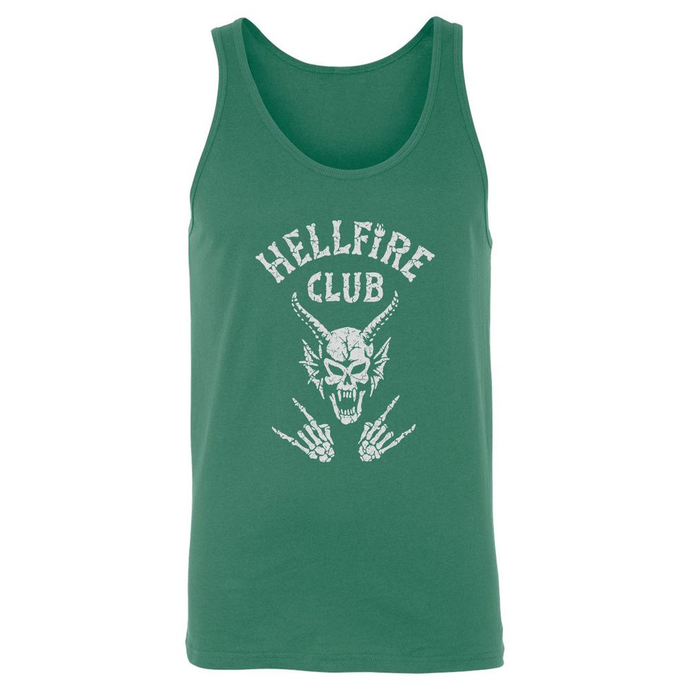 Hellfire Club Unisex Jersey Tank - Kelly - 9