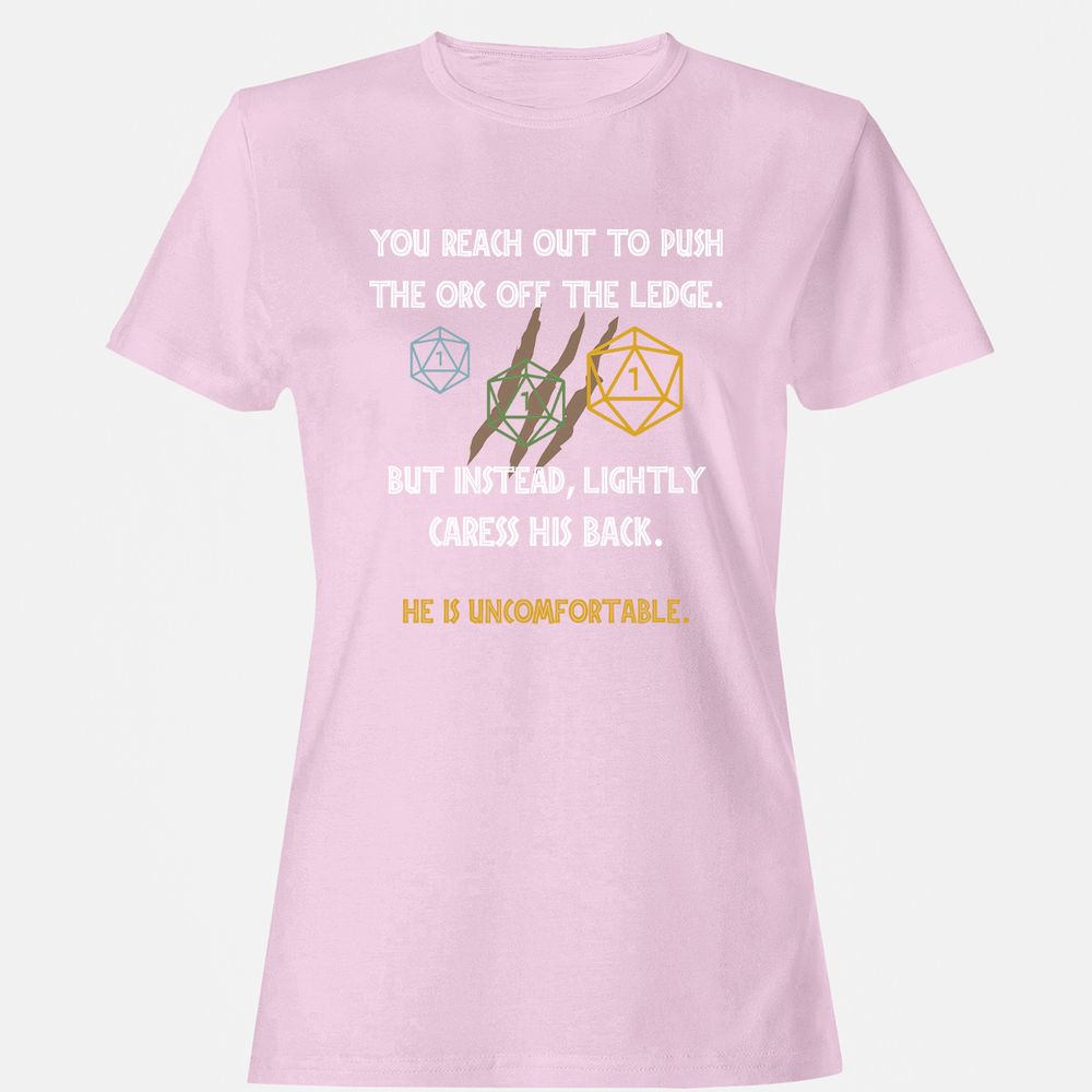 YOU REACH OUT TO PUSH Women's T-Shirt - Light Pink - 9