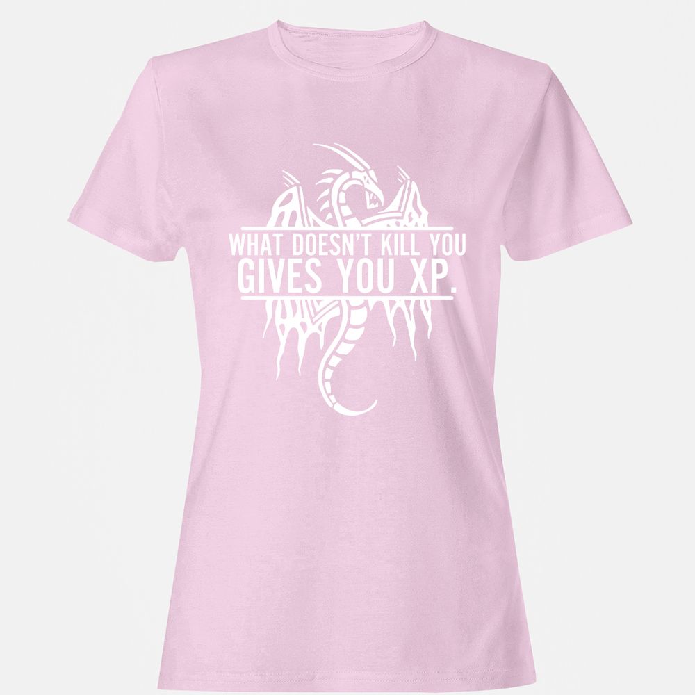 What Doesn't Kill You Women's T-Shirt - Light Pink - 9
