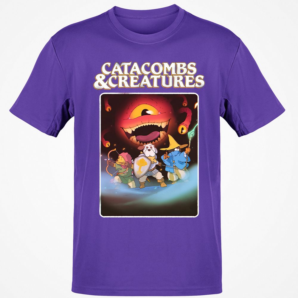 Catacombs & Creatures Classic Unisex T-Shirt - Purple - 9