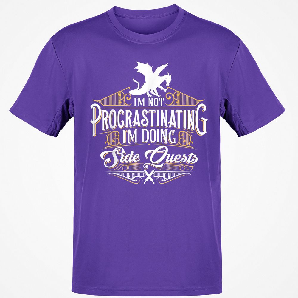 I'm Doing Side Quests T-Shirt - Purple - 9