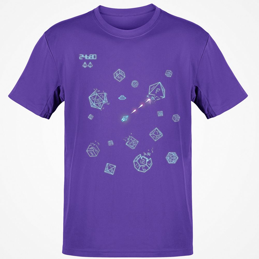 The Dices Game T-Shirt - Purple - 9