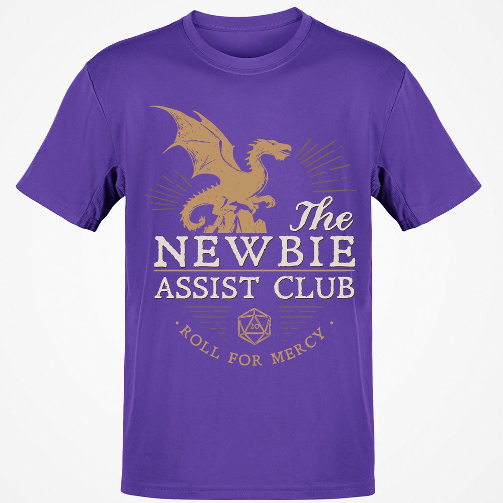 The Newbie Assist Club Classic Unisex T-Shirt - Purple - 9