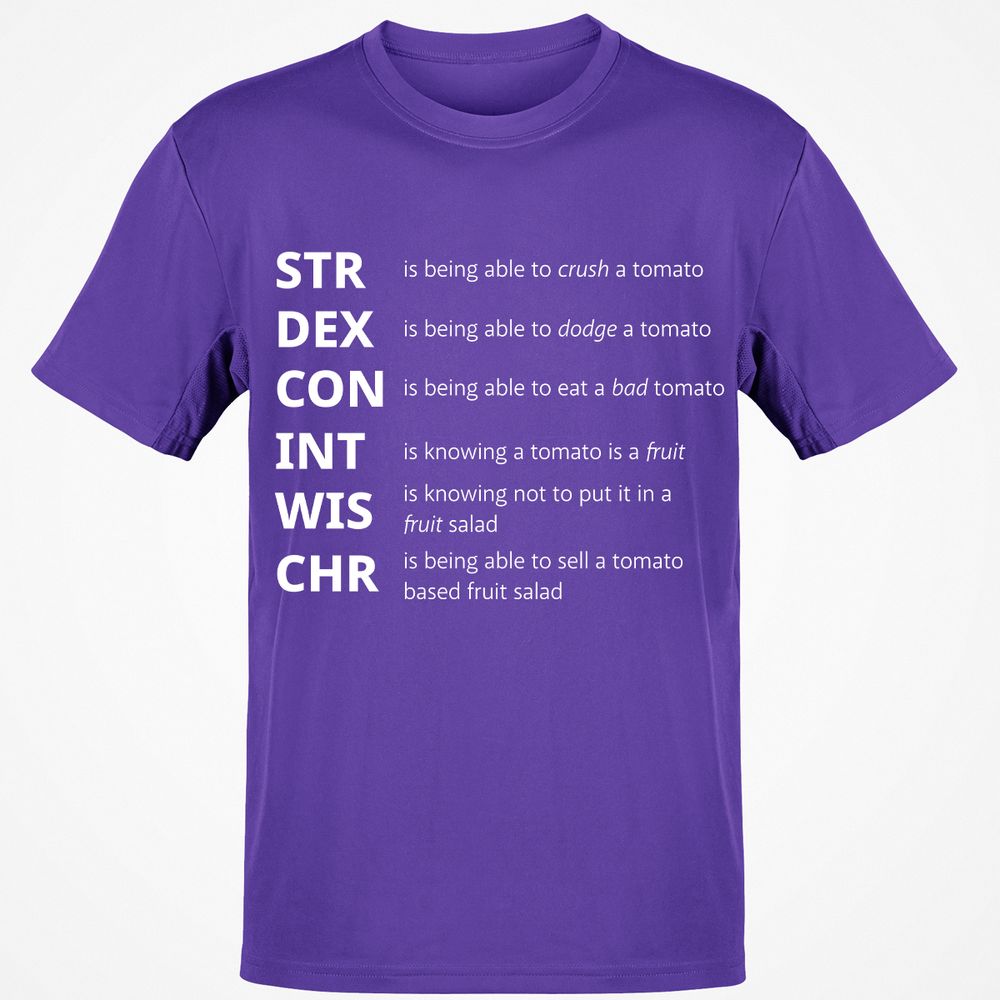 Tomato Stats – RPG Meme Edition - Purple - 9