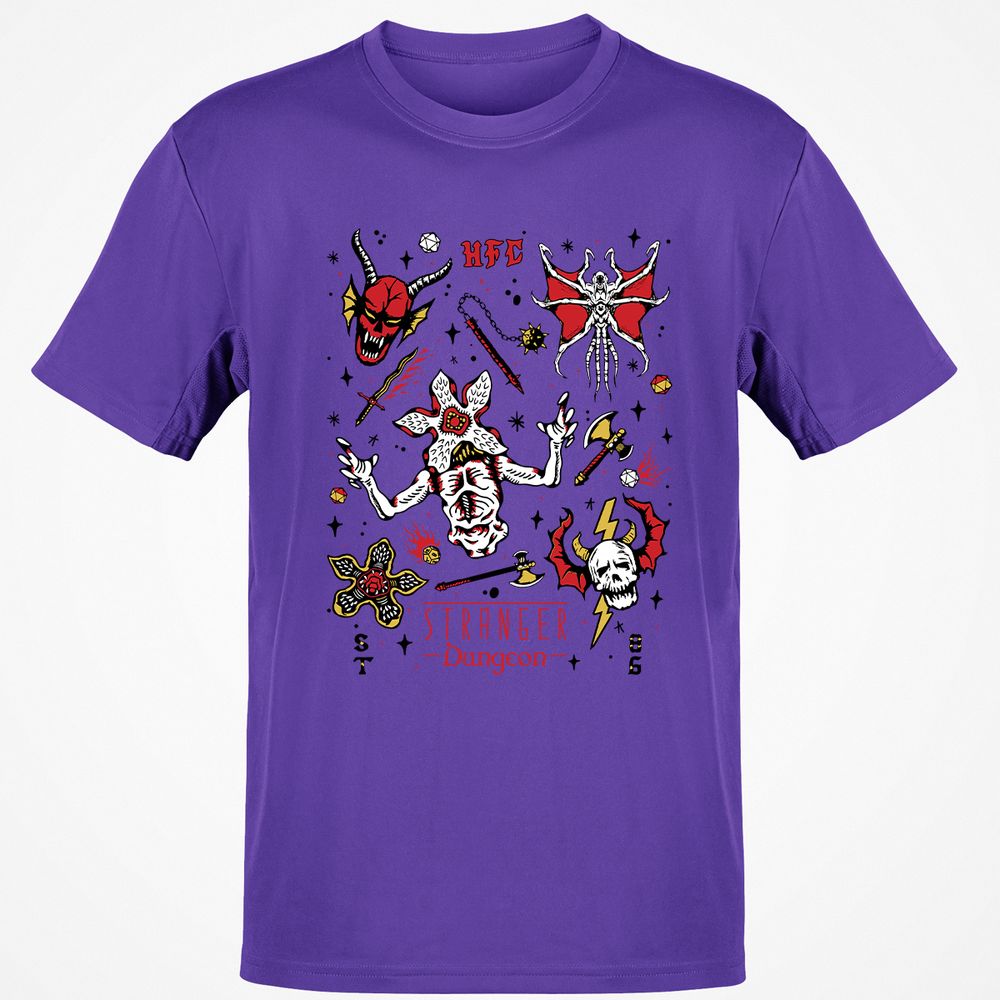 STRANGER DUNGEON Classic Unisex T-Shirt - Purple - 9