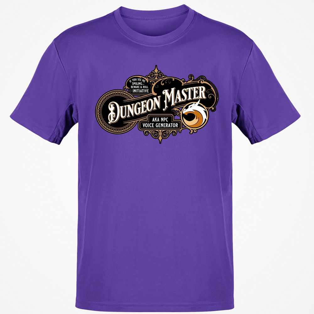 Dungeon Master Classic Unisex T-Shirt - Purple - 9