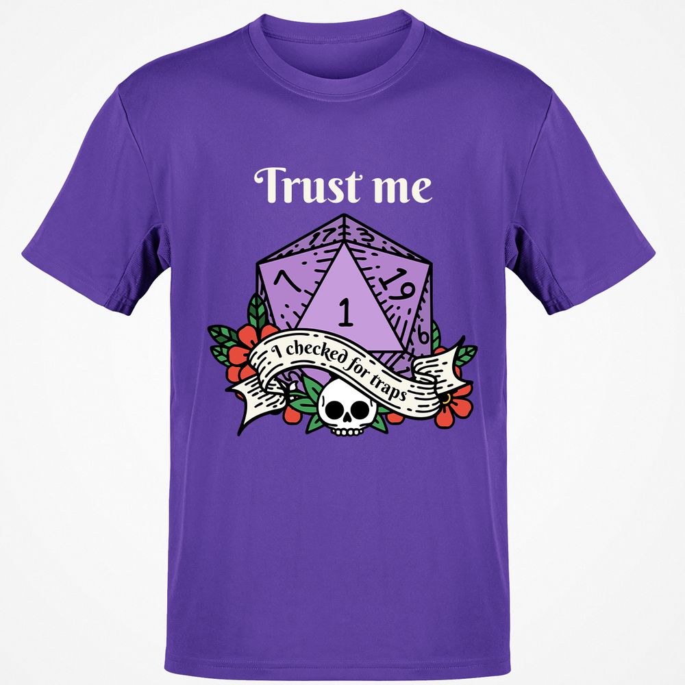Trust Me I Checked for Traps - Purple - 9