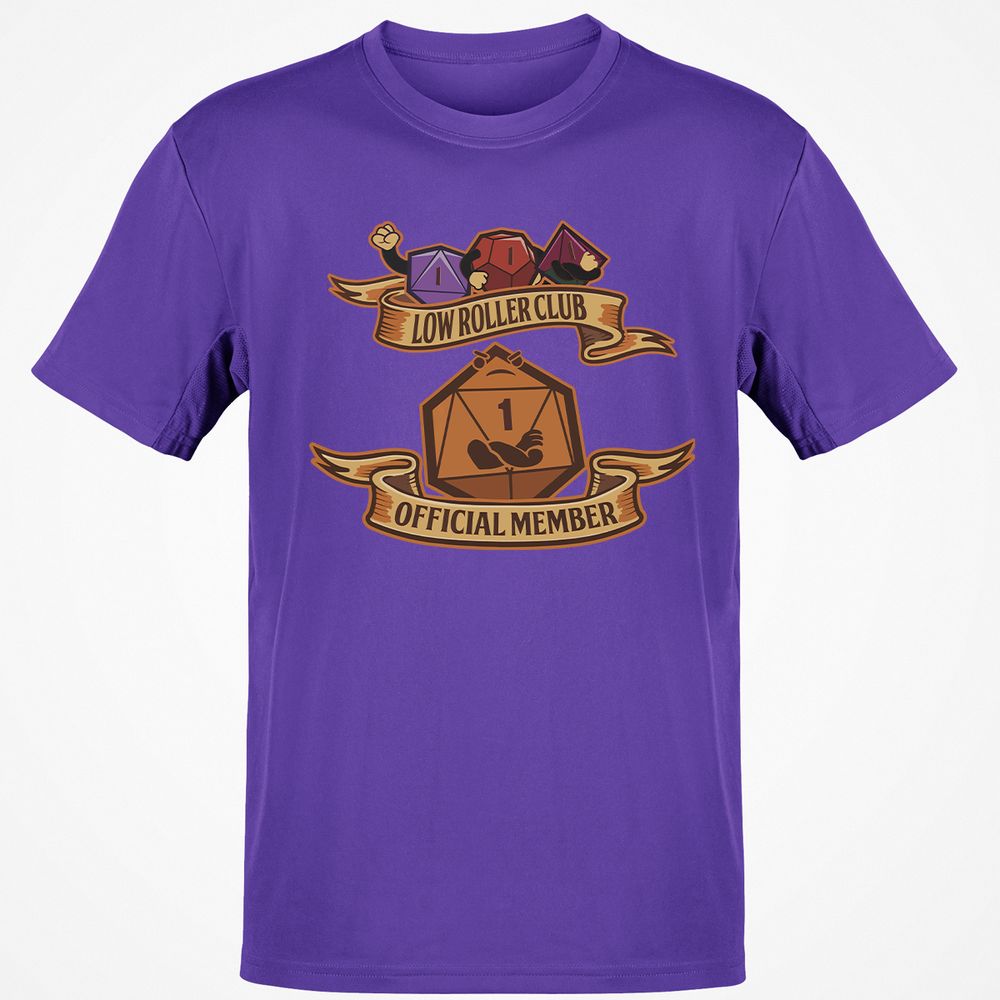 Low Roller Club Classic Unisex T-Shirt - Purple - 9
