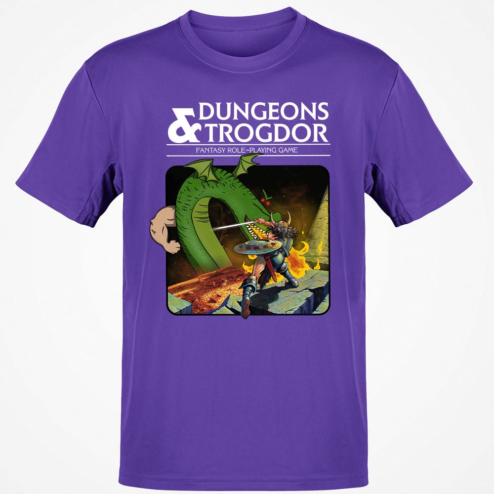 Trogdor Classic Unisex T-Shirt - Purple - 9