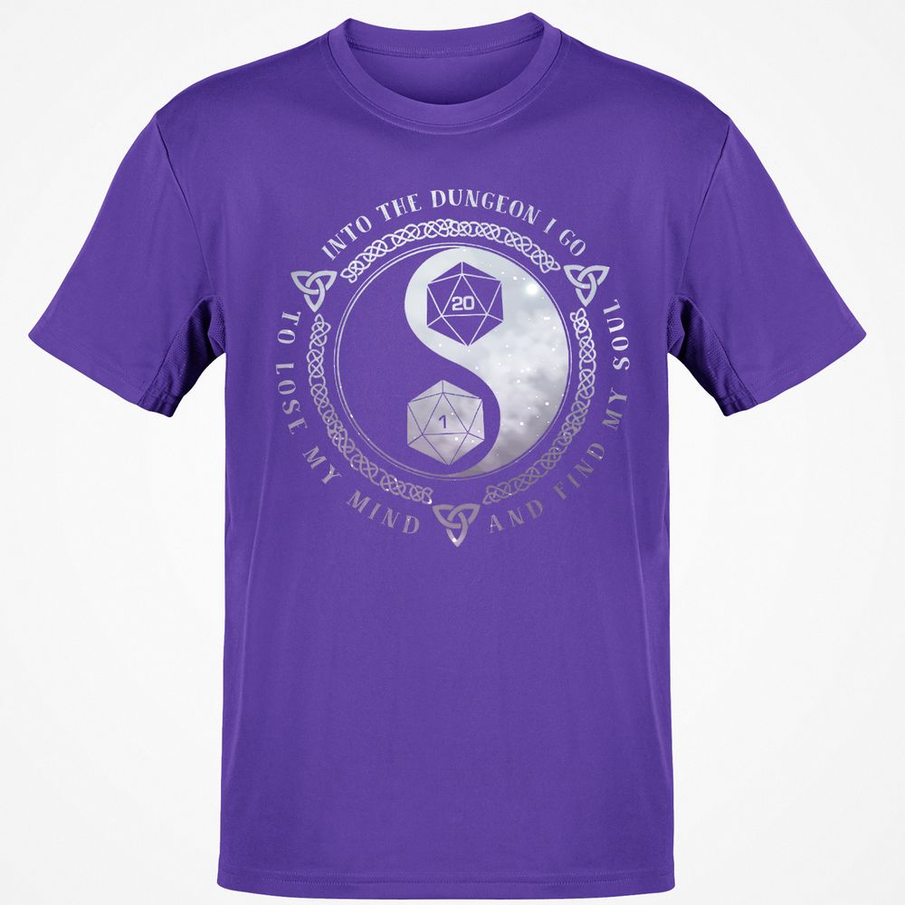 Into The Dungeon I Go T-Shirt - Purple - 9