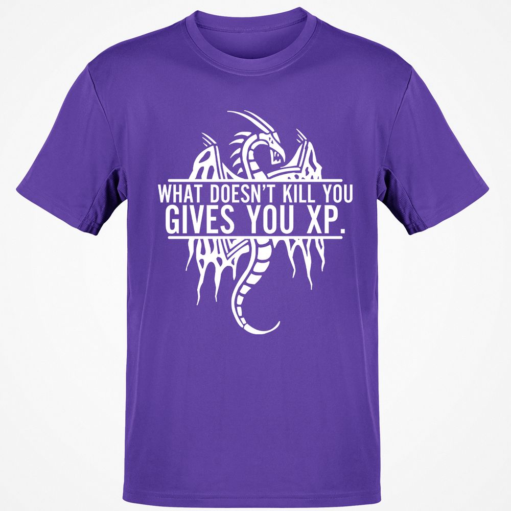 What Doesn't Kill You Classic Unisex T-Shirt - Purple - 9
