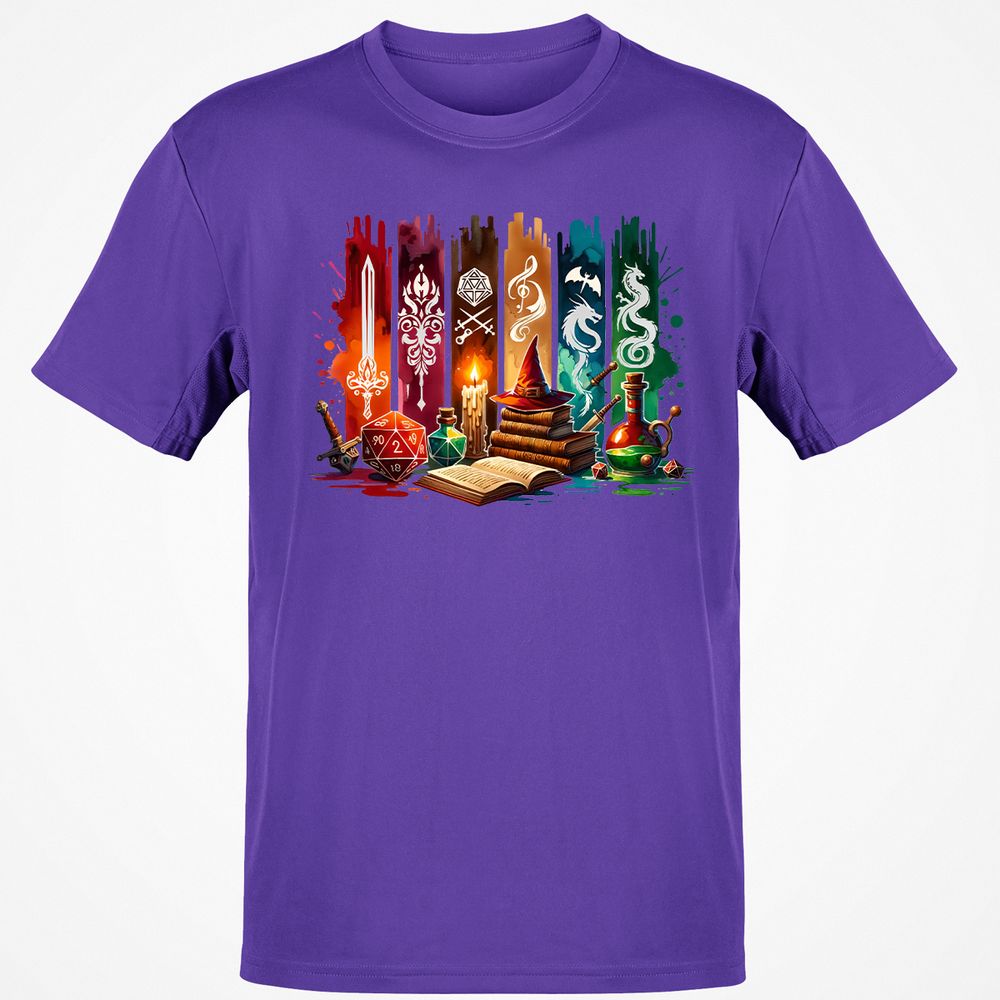 DnD Classes Classic Unisex T-Shirt - Purple - 9