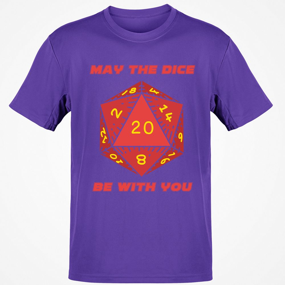 May the Dice Be With You - Purple - 9