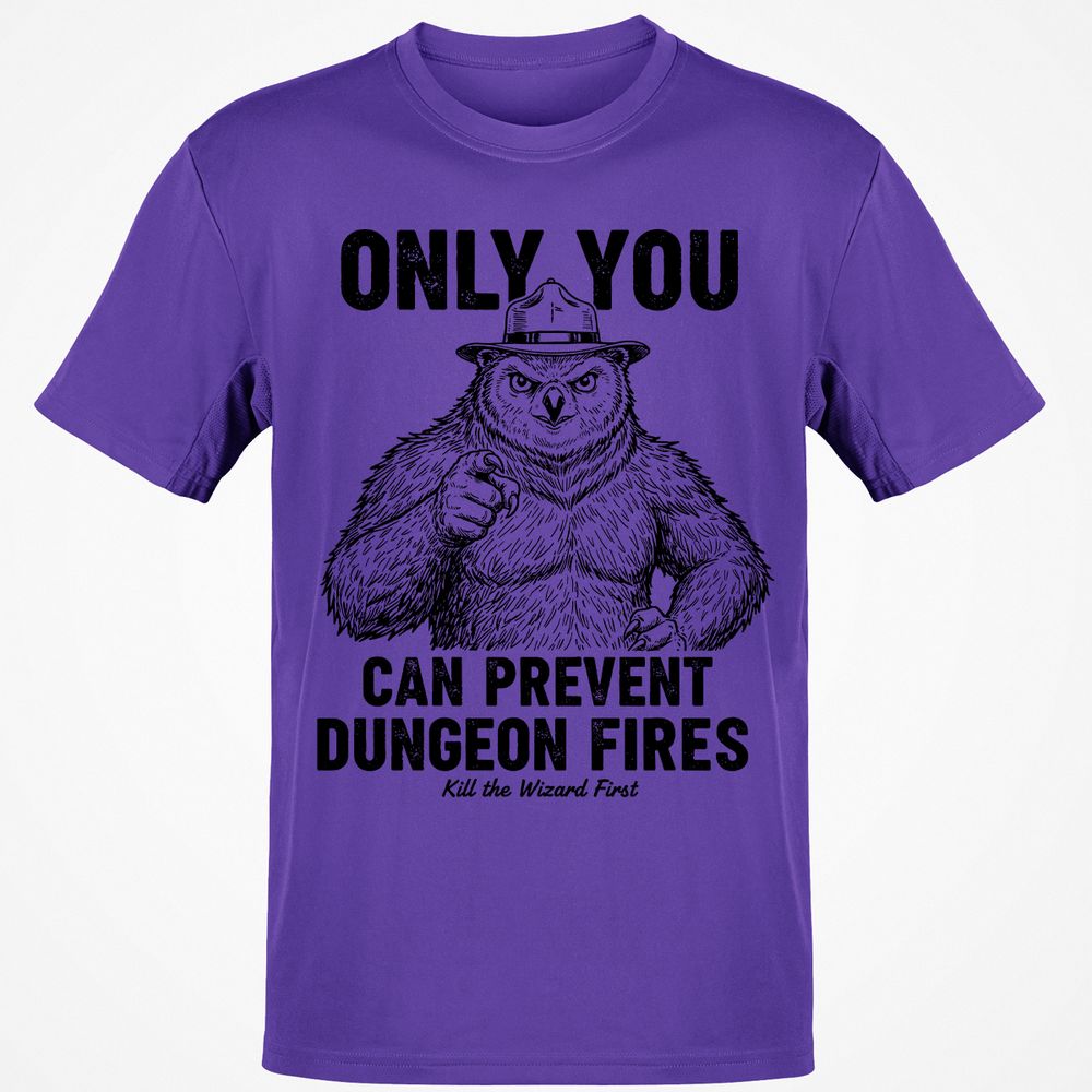 Only You Can Prevent Dungeon Fires - Purple - 9