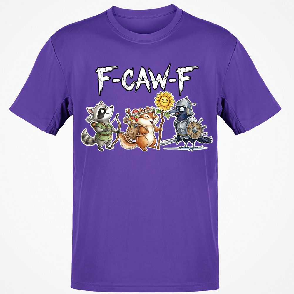 F-CAW-F Adventuring party Classic Unisex T-Shirt - Purple - 9