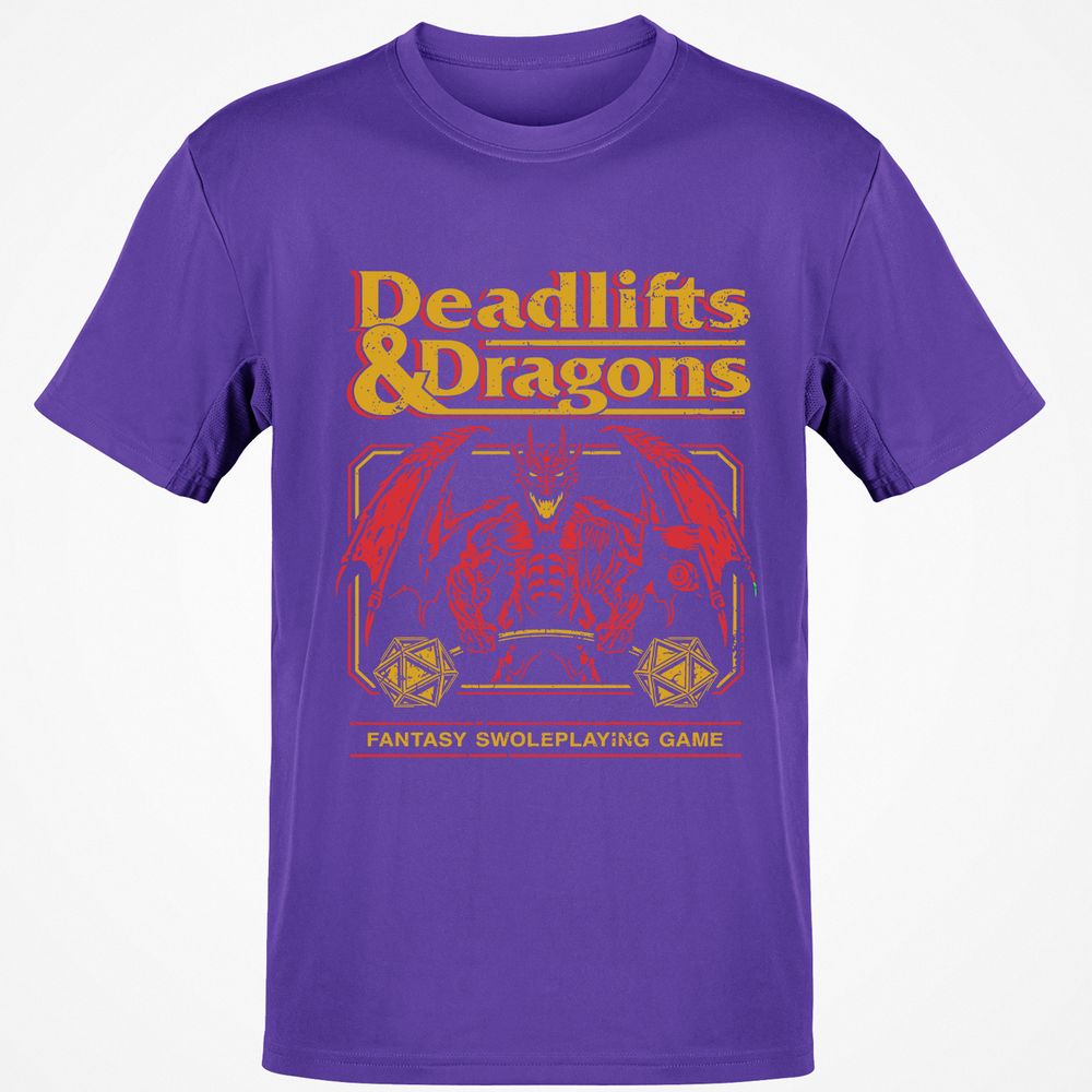 Deadlifts & Dragons - Purple - 9