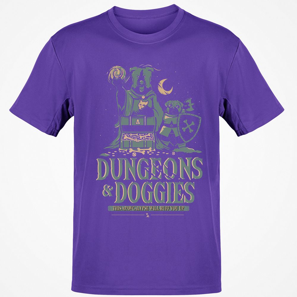Dungeons & Doggies Classic Unisex T-Shirt - Purple - 9