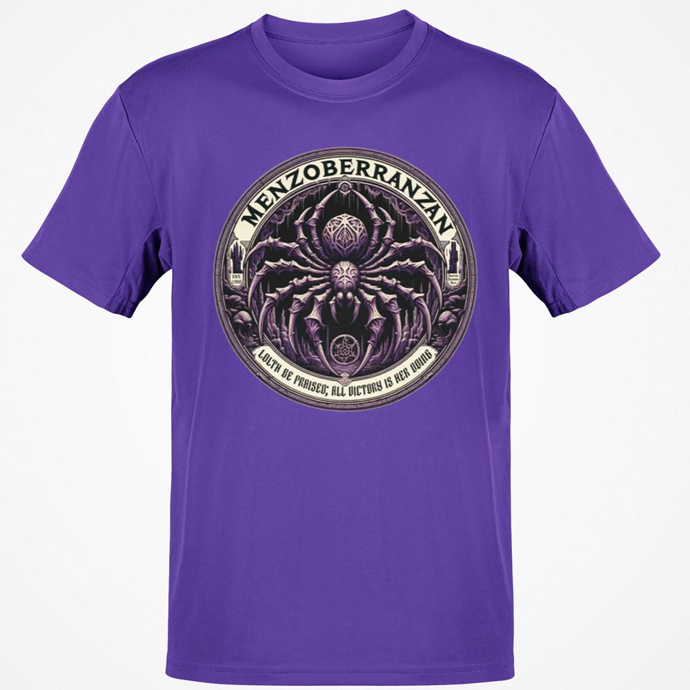 Menzoberranzan Lolth Be Praised Classic Unisex T-Shirt - Purple - 9