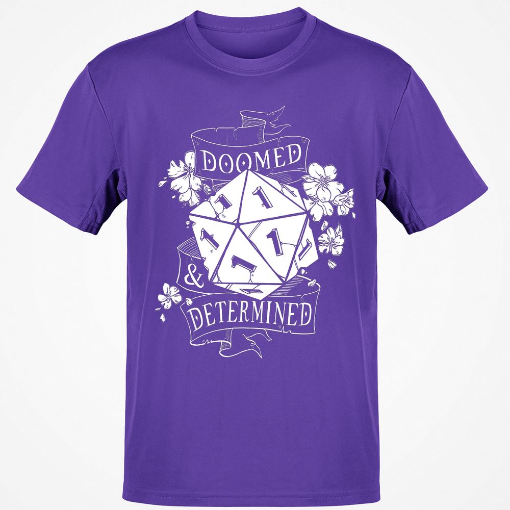 Doomed Determined RPG T-Shirt - Purple - 9