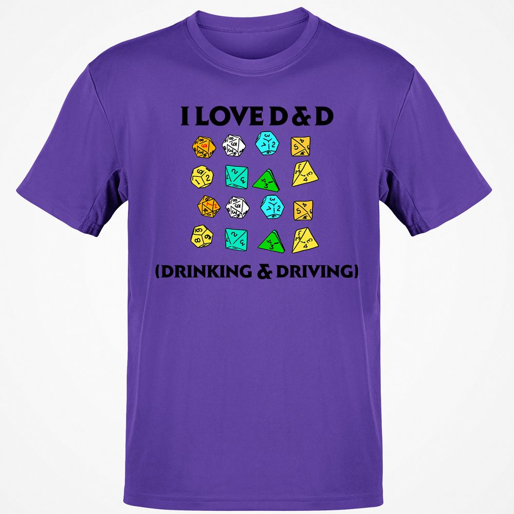 Drinking & Driving Classic Unisex T-Shirt - Purple - 9