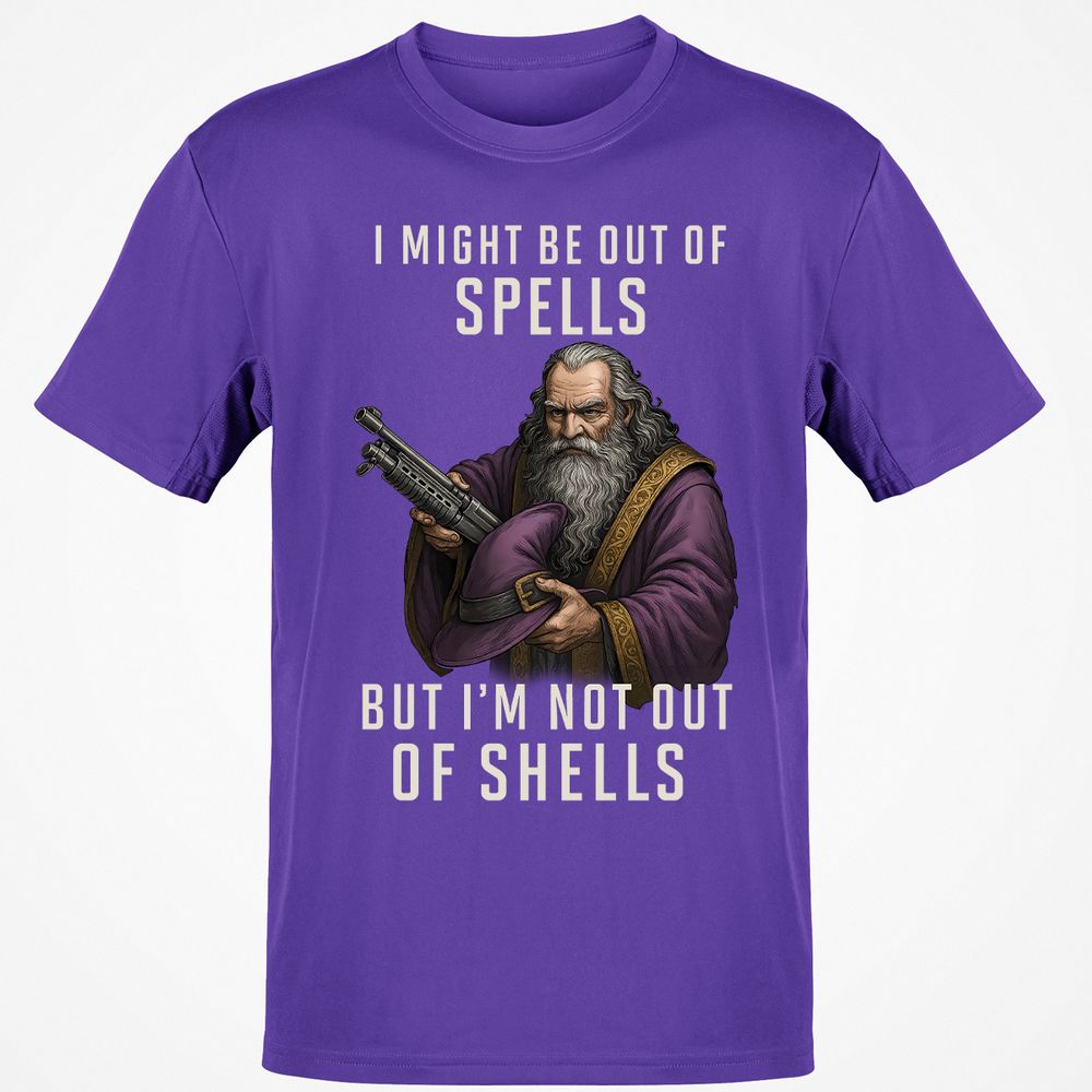 Not Out Of Shells Classic Unisex T-Shirt - Purple - 9