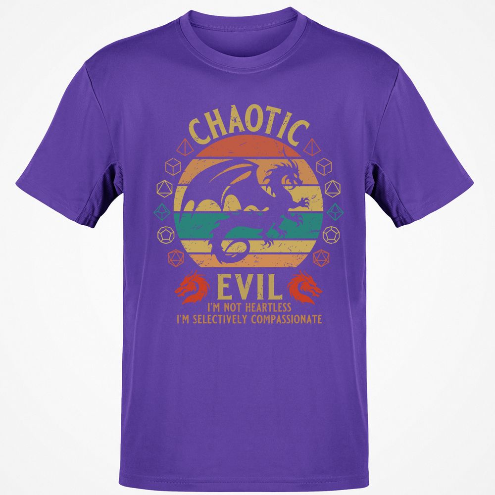 Chaotic Evil Classic Unisex T-Shirt - Purple - 9