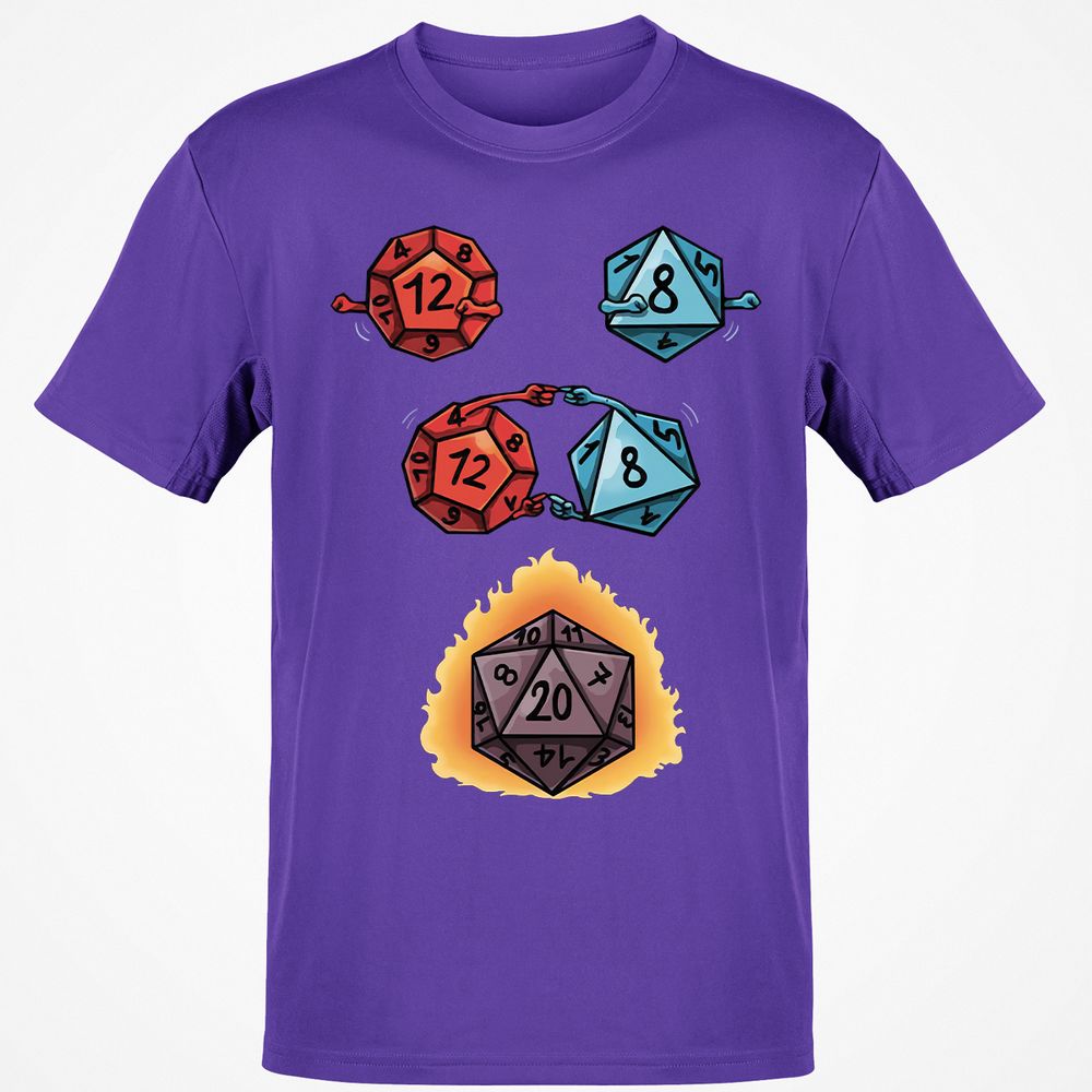 Dice Fusion RPG Classic Unisex T-Shirt - Purple - 9