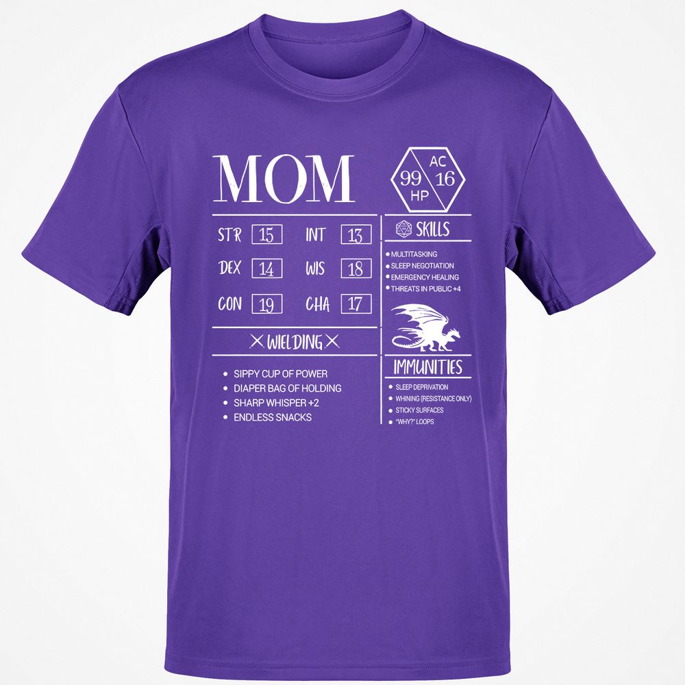 Mom New Classic Unisex T-Shirt - Purple - 9