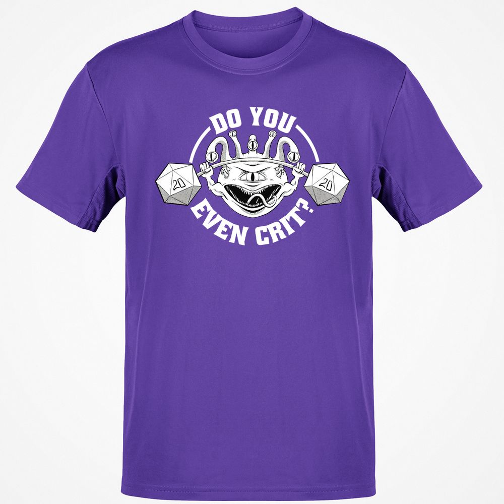 Do You Even Crit Classic Unisex T-Shirt - Purple - 9