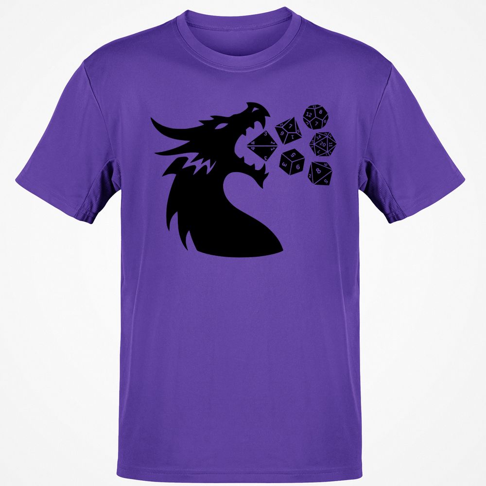Pac And Dragon Classic Unisex T-Shirt - Purple - 9