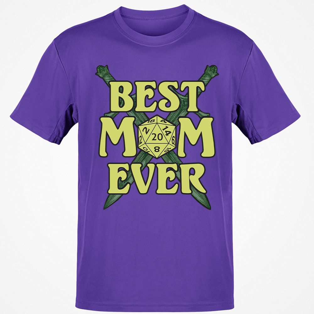 Best Mom Ever Classic Unisex T-Shirt - Purple - 9