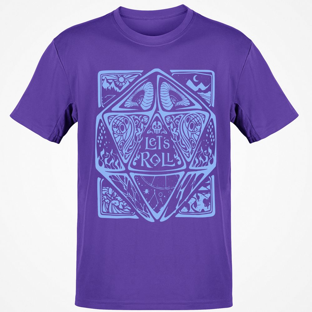 Let's Roll Classic Unisex T-Shirt - Purple - 9