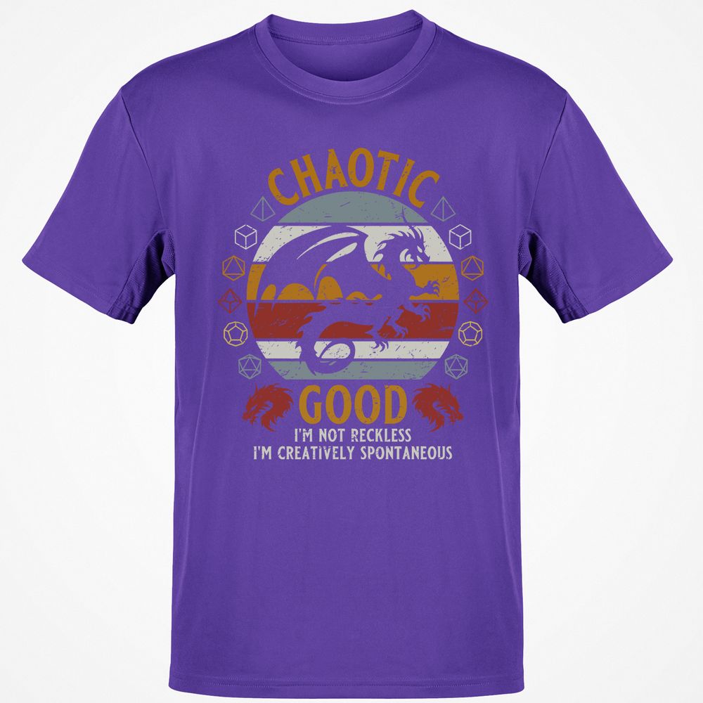 Chaotic Good Classic Unisex T-Shirt - Purple - 9