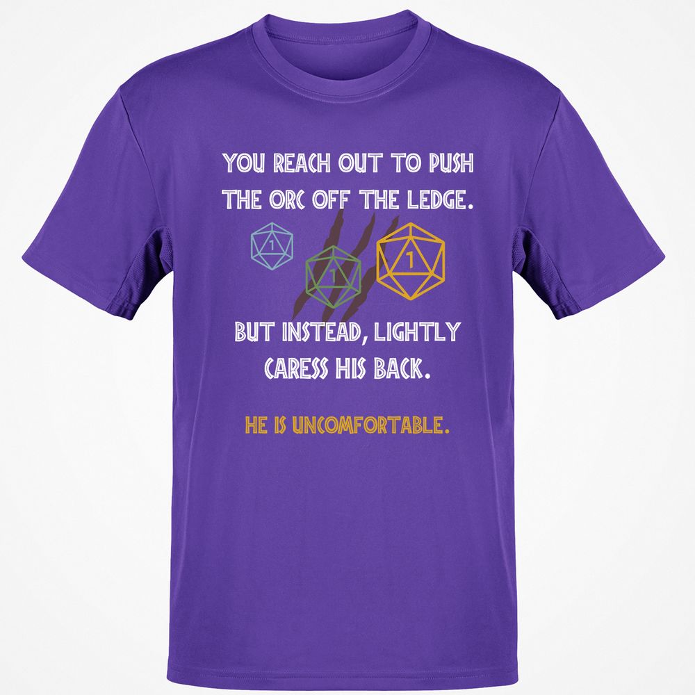 YOU REACH OUT TO PUSH Classic Unisex T-Shirt - Purple - 9