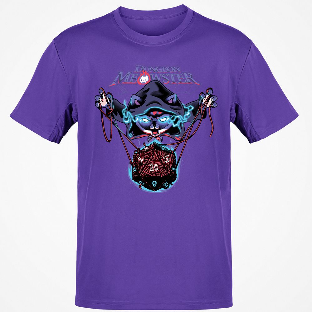 Dungeon Meowster T-Shirt - Purple - 9